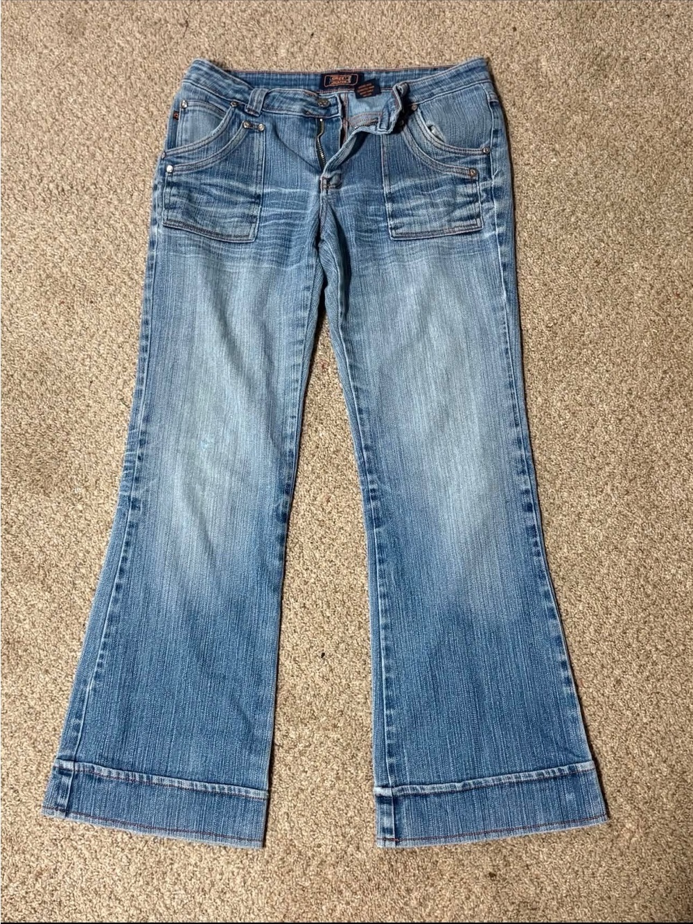 Crest Light Blue Flare Jeans
